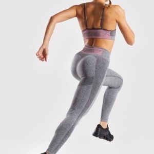 Gymshark Matching SET! Flex High Waisted Leggings & Flex Strappy Sports Bra